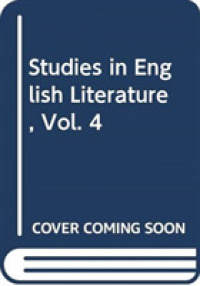 Studies in English Literature, Vol. 4
