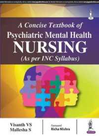 A Concise Textbook of Psychiatric Mental Health Nursing