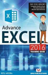 Advance excel 2016 training guide