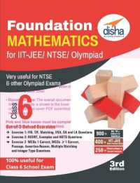 Foundation Mathematics for Iit-Jee/ Ntse/ Olympiad Class 63rd Edition （3RD）