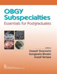 OBGY Subspecialties : Essentials for Postgraduates
