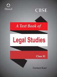 Legal Studies : Textbook for CBSE Class 11