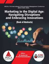 Marketing in the Digital Age—Navigating Disruptions and Embracing Innovations (Book of Abstracts), MICA ICMC 2025