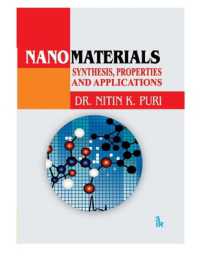 Nanomaterials : Synthesis, Properties and Applications