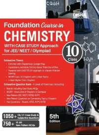 Foundation Course in Chemistry for Jee/ Neet/ Olympiad Class 10 with Case Study Approach5th Edition （5TH）
