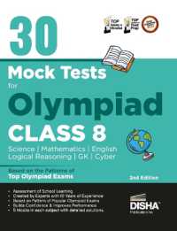 30 Mock Test Series for Olympiads Class 8 Science, Mathematics, English, Logical Reasoning, Gk/ Social & Cyber （2ND）