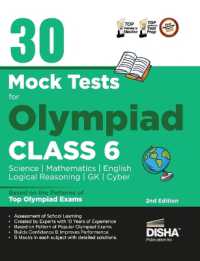 30 Mock Test Series for Olympiads Class 6 Science, Mathematics, English, Logical Reasoning, Gk/ Social & Cyber （2ND）