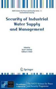 Security of Industrial Water Supply and Management (NATO Science for Peace and Security Series C : Environmental Security)