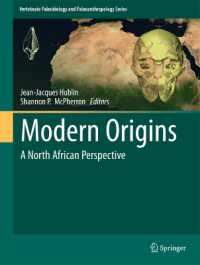 Modern Origins : A North African Perspective (Vertebrate Paleobiology and Paleoanthropology)