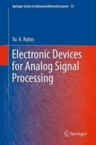 Electronic Devices for Analog Signal Processing (Springer Series in Advanced Microelectronics)