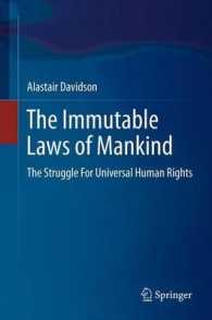 人類不変の法：普遍的人権を求めた苦闘の歴史<br>The Immutable Laws of Mankind : The Struggle for Universal Human Rights