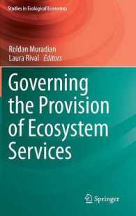 Governing the Provision of Ecosystem Services