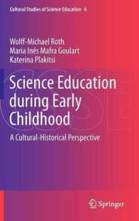 Science Education during Early Childhood : A Cultural-historical Perspective (Cultural Studies of Science Education)