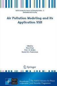 Air Pollution Modeling and its Application XXII (NATO Science for Peace and Security Series C: Environmental Security) （2014）