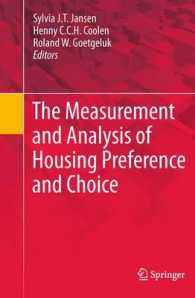 The Measurement and Analysis of Housing Preference and Choice （2011）
