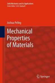 Mechanical Properties of Materials (Solid Mechanics and Its Applications) （2013）