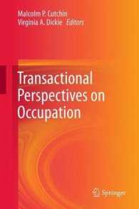 Transactional Perspectives on Occupation （2013）