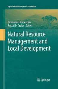 Natural Resource Management and Local Development (Topics in Biodiversity and Conservation) （2011）