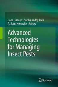 Advanced Technologies for Managing Insect Pests （2013）