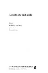 Deserts and arid lands (Remote Sensing of Earth Resources and Environment)