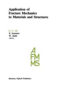Application of Fracture Mechanics to Materials and Structures : Proceedings of the International Conference on Application of Fracture Mechanics to Materials and Structures, held at the Hotel Kolpinghaus, Freiburg, F.R.G., June 20-24, 1983