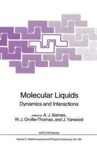 Molecular Liquids : Dynamics and Interactions (NATO Science Series C)