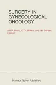 Surgery in Gynecological Oncology (Developments in Oncology)