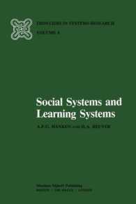 Social Systems and Learning Systems (Frontiers in System Research)
