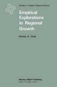 Empirical Explorations in Regional Growth (Studies in Applied Regional Science)