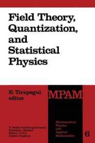 Field Theory, Quantization and Statistical Physics : In Memory of Bernard Jouvet (Mathematical Physics and Applied Mathematics)