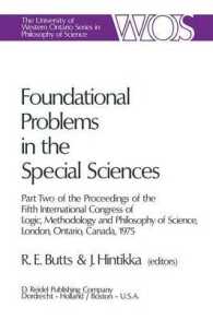 Foundational Problems in the Special Sciences : Part Two of the Proceedings of the Fifth International Congress of Logic, Methodology and Philosophy of Science, London, Ontario, Canada-1975 (The Western Ontario Series in Philosophy of Science)