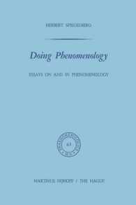Doing Phenomenology : Essays on and in Phenomenology (Phaenomenologica)