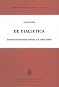 De Dialectica (Synthese Historical Library)