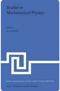 Studies in Mathematical Physics : Lectures Presented at the NATO Advanced Study Institute on Mathematical Physics held in Istanbul, August, 1970 (NATO Science Series C)
