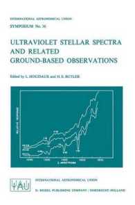 Ultraviolet Stellar Spectra and Related Ground-Based Observations (International Astronomical Union Symposia)