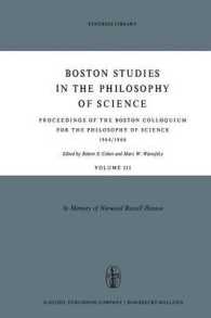 Proceedings of the Boston Colloquium for the Philosophy of Science 1964/1966 : In Memory of Norwood Russell Hanson (Boston Studies in the Philosophy and History of Science)
