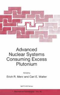 Advanced Nuclear Systems Consuming Excess Plutonium (NATO Science Partnership Subseries: 1)