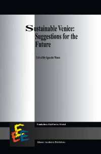 Sustainable Venice: Suggestions for the Future (Economics, Energy and Environment)