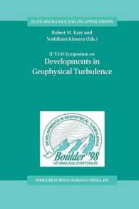 IUTAM Symposium on Developments in Geophysical Turbulence (Fluid Mechanics and Its Applications)