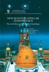 New Quests in Stellar Astrophysics: the Link between Stars and Cosmology : Proceedings of the International Conference held in Puerto Vallarta, México, 26-30 March 2001 (Astrophysics and Space Science Library)