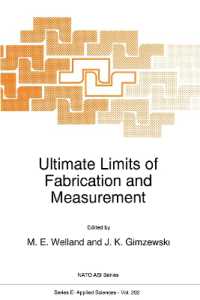 Ultimate Limits of Fabrication and Measurement (NATO Science Series E:)