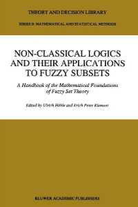 Non-Classical Logics and their Applications to Fuzzy Subsets : A Handbook of the Mathematical Foundations of Fuzzy Set Theory (Theory and Decision Library B)