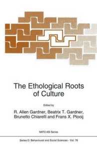 The Ethological Roots of Culture (NATO Science Series D:)