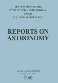 Reports on Astronomy (International Astronomical Union Transactions)