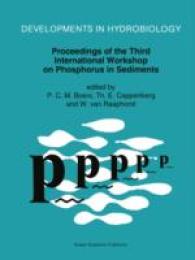 Proceedings of the Third International Workshop on Phosphorus in Sediments (Developments in Hydrobiology)