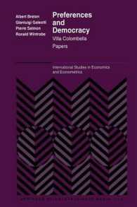Preferences and Democracy : Villa Colombella Papers (International Studies in Economics and Econometrics)