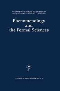 Phenomenology and the Formal Sciences (Contributions to Phenomenology)