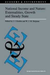 National Income and Nature: Externalities, Growth and Steady State (Economy & Environment)