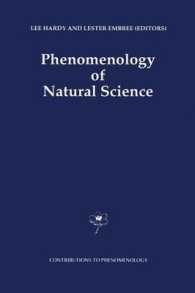 Phenomenology of Natural Science (Contributions to Phenomenology)