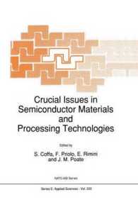 Crucial Issues in Semiconductor Materials and Processing Technologies (NATO Science Series E:)